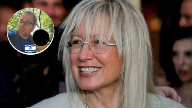 Miriam Adelson, the owner of Israel Hayom (Photo: Moshe Shai). Left: Eli Barak's profile picture on his Facebook account